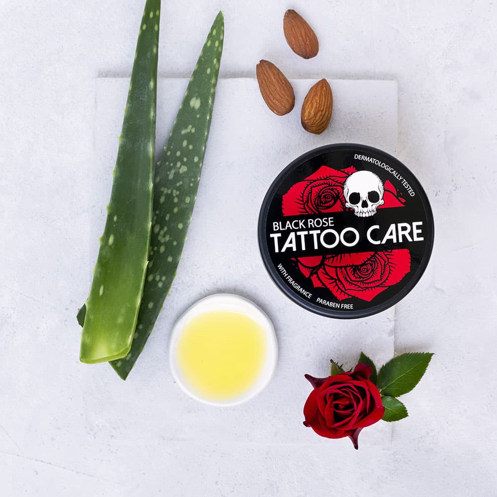 TATTOO CARE Black Rose