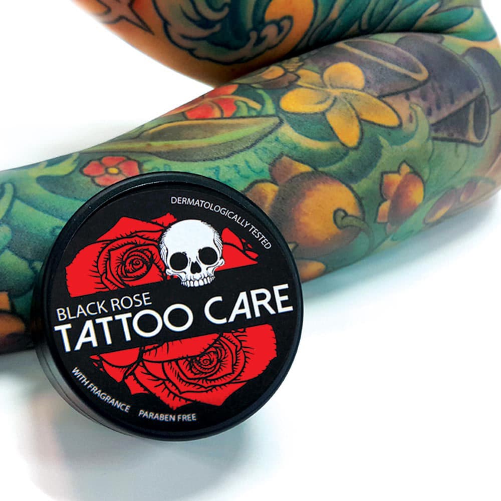 TATTOO CARE Black Rose
